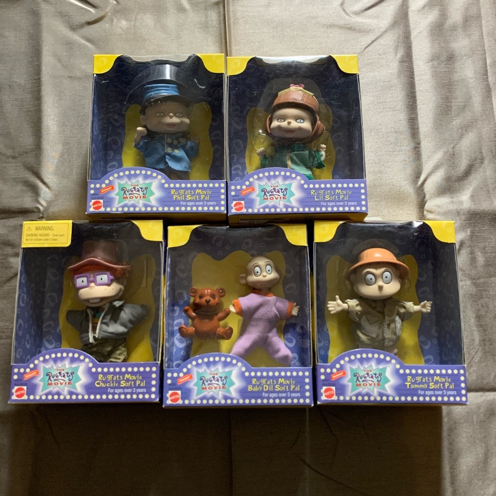 Vintage Rugrats action figures. New In Box!